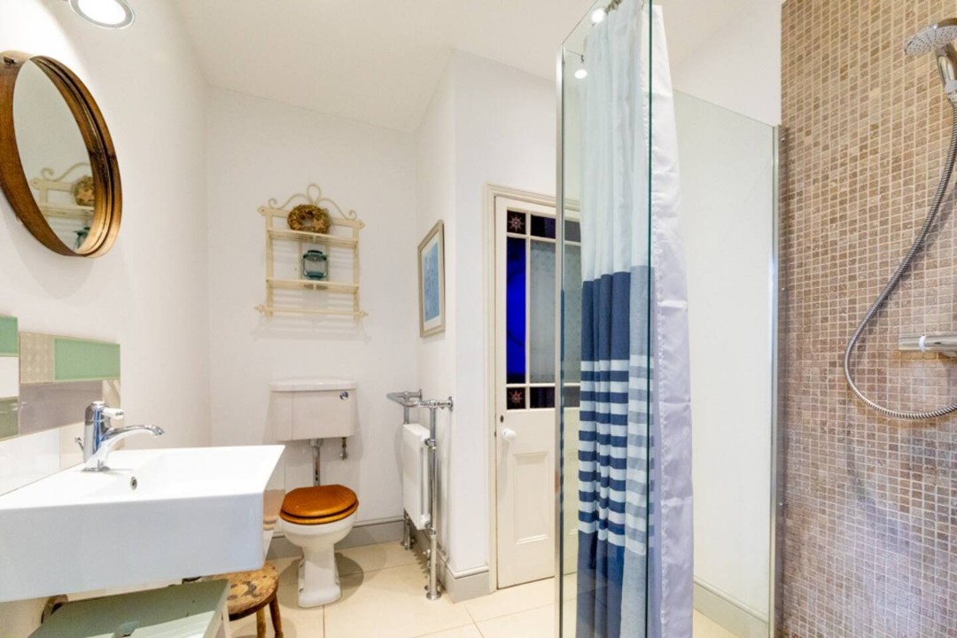 Downstairs shower room and utility cupboard - York House