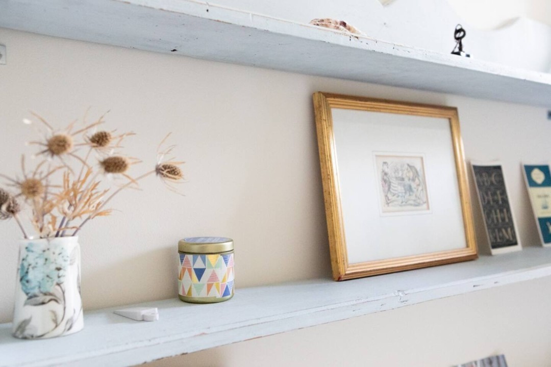 kitchen shelves - York House