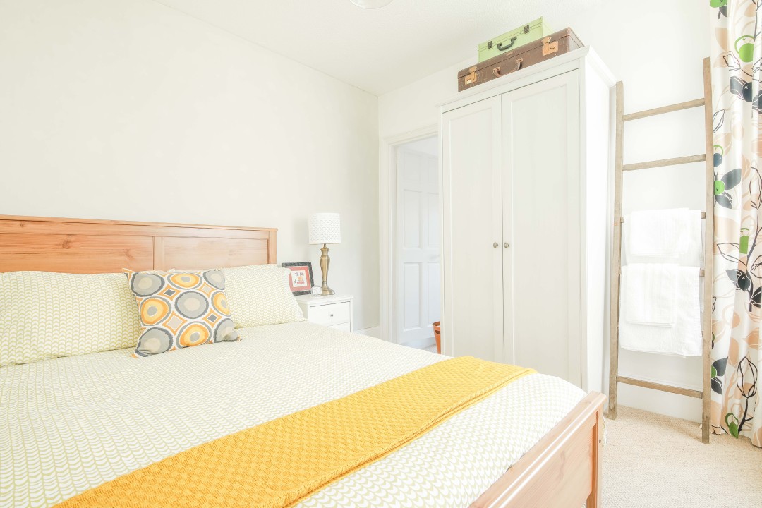 rear double bedroom leads to bunk bedroom - furlong place
