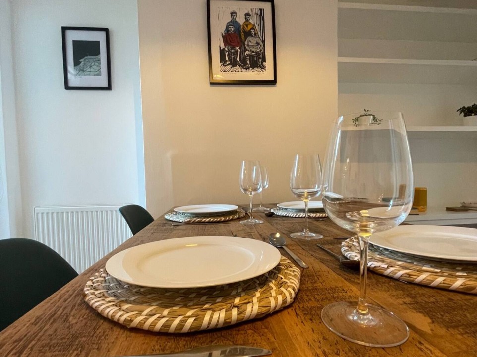 Dining table area - Seal Cottage