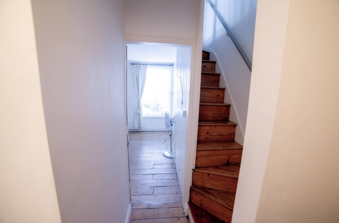 The Sovereign stairs leading to attic double room