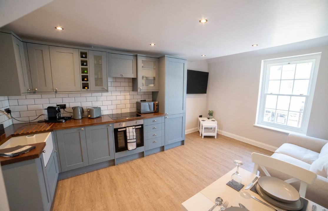 holdens cottage open plan living and dining area
