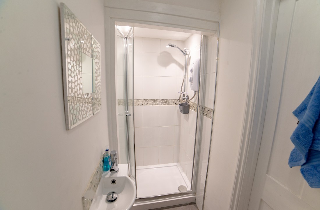 1st floor bathroom walk-in shower