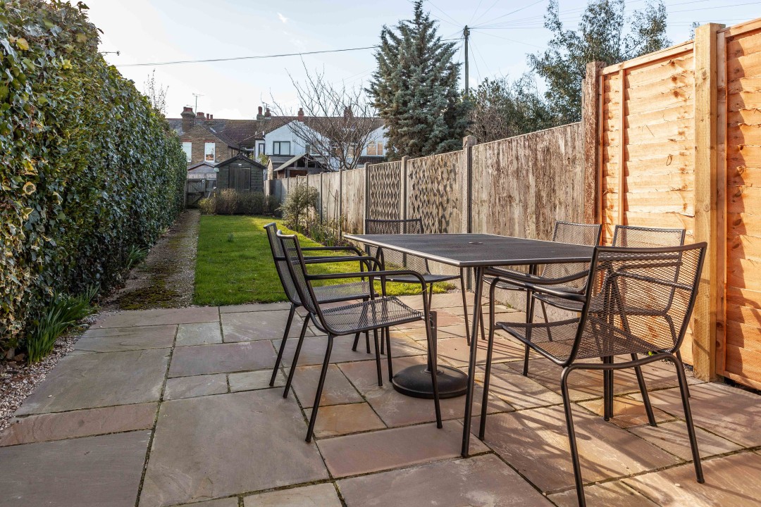 patio area with outside dining
