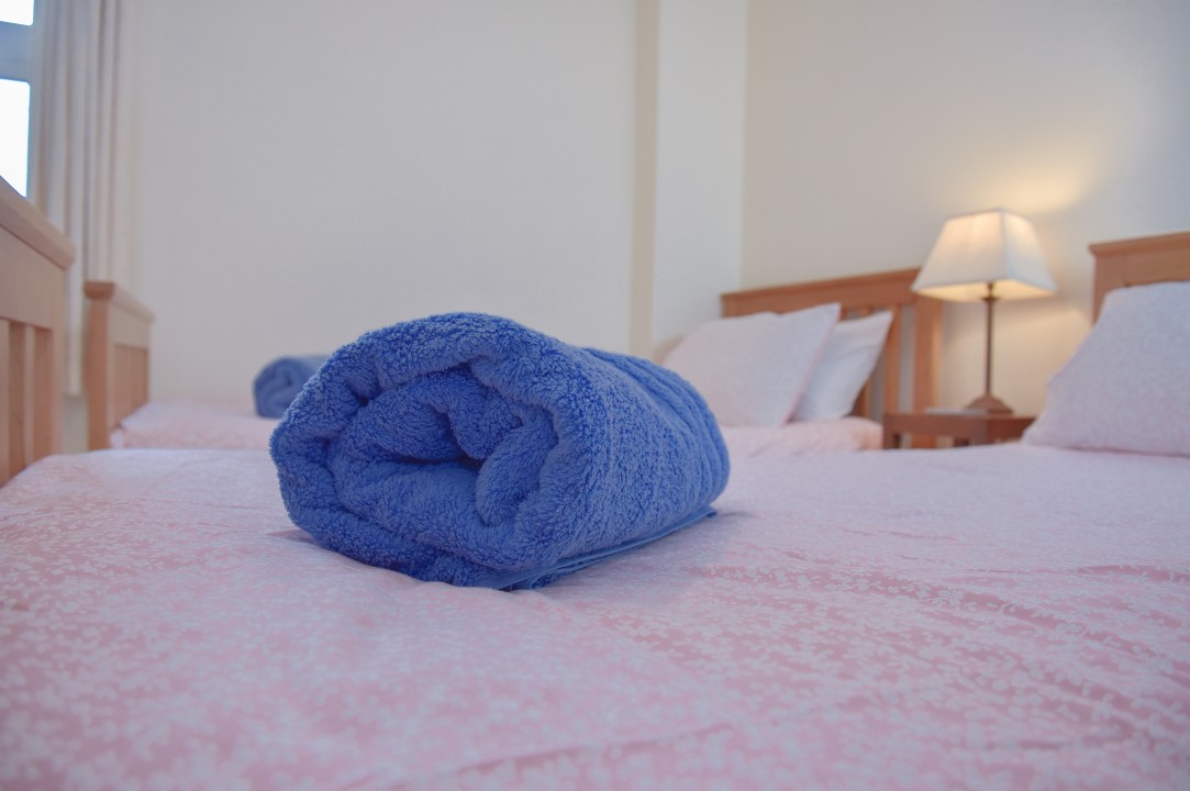 twin bedroom on the 1st floor