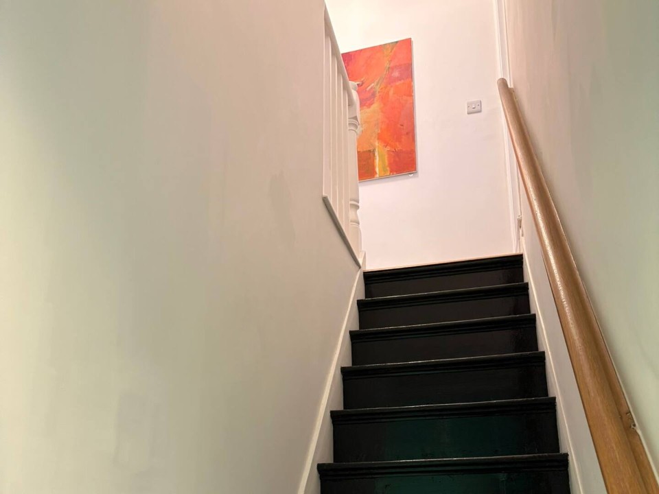 High Street Retreat - Stairway from ground floor to first floor